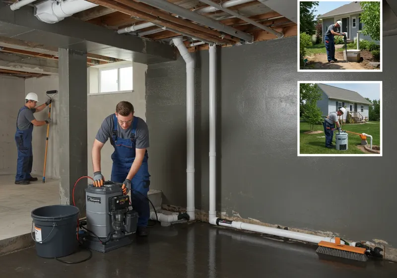 Basement Waterproofing and Flood Prevention process in Suncoast Estates, FL